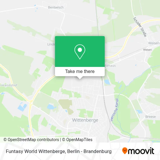 Funtasy World Wittenberge map