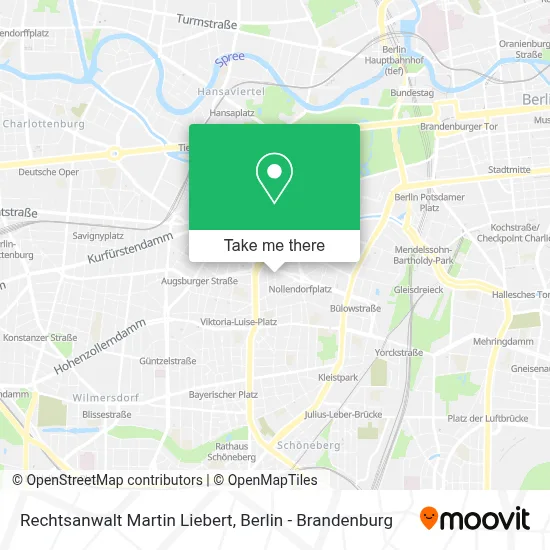 Rechtsanwalt Martin Liebert map