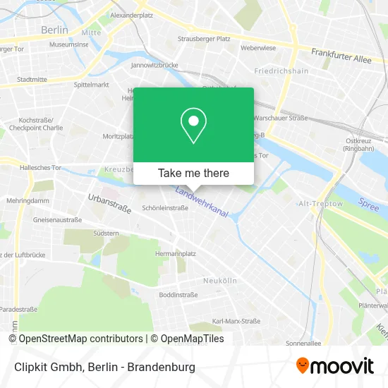 Clipkit Gmbh map