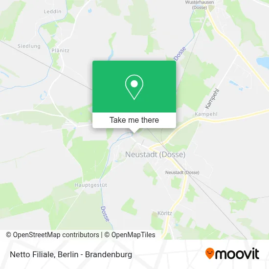 Netto Filiale map