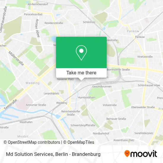 Md Solution Services map
