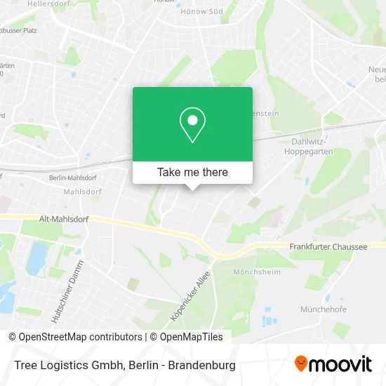 Tree Logistics Gmbh map