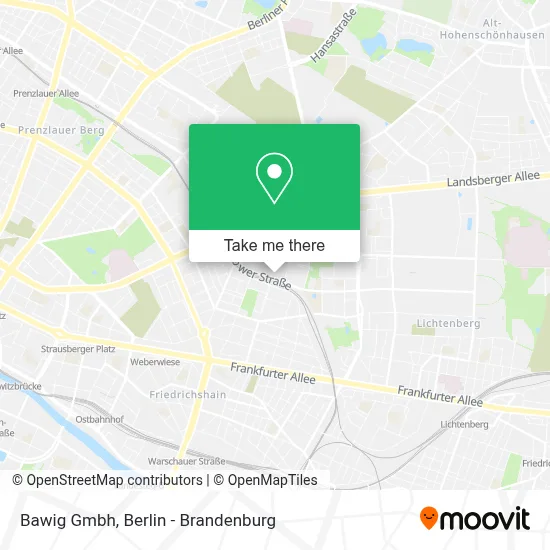 Bawig Gmbh map