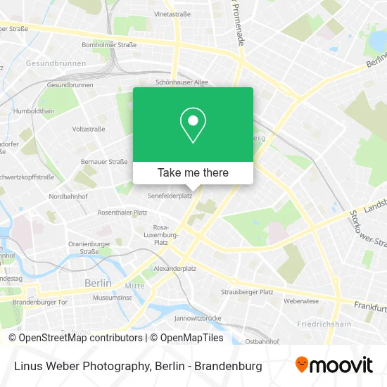 Linus Weber Photography map