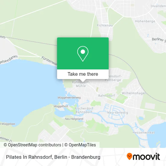Pilates In Rahnsdorf map