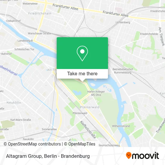Altagram Group map