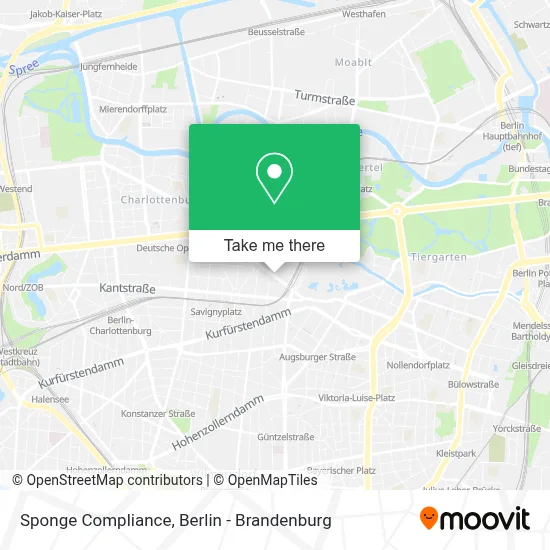 Sponge Compliance map