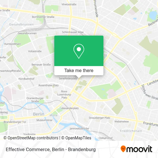Effective Commerce map