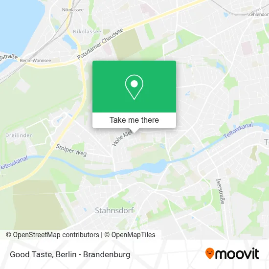 Good Taste map
