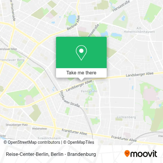 Reise-Center-Berlin map