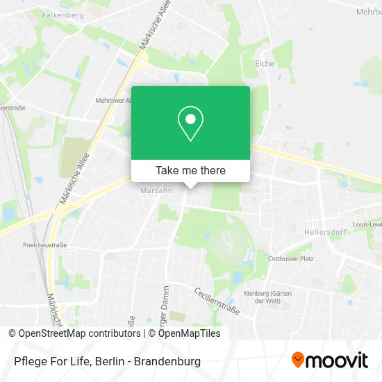 Pflege For Life map