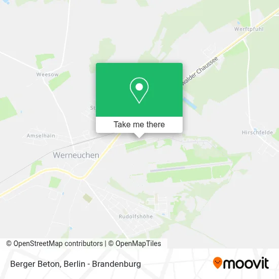 Berger Beton map