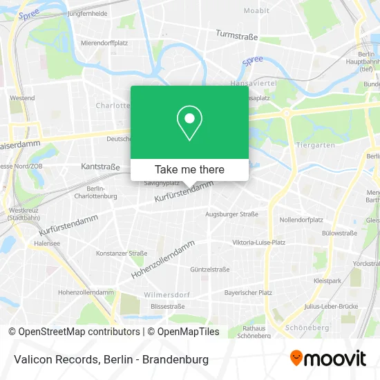 Valicon Records map