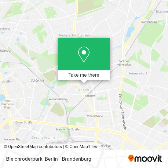 Bleichroderpark map