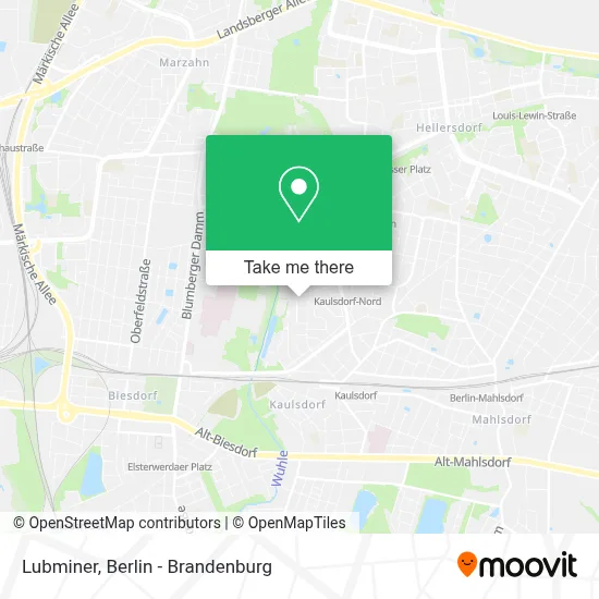 Lubminer map