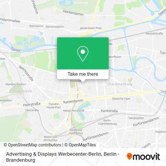 Advertising & Displays Werbecenter-Berlin map