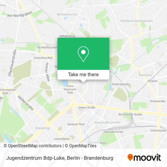 Jugendzentrum Bdp-Luke map