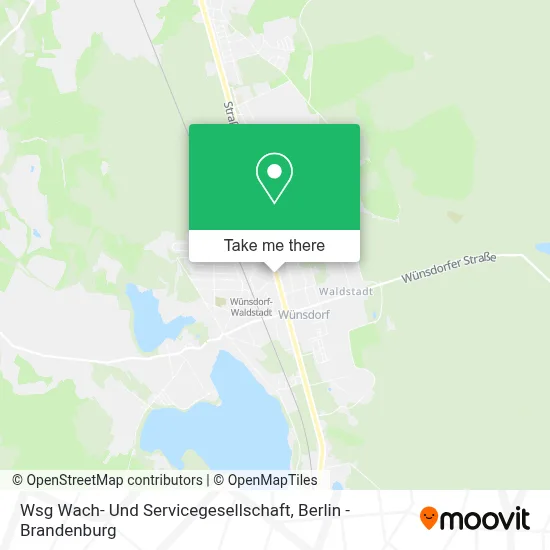 Wsg Wach- Und Servicegesellschaft map