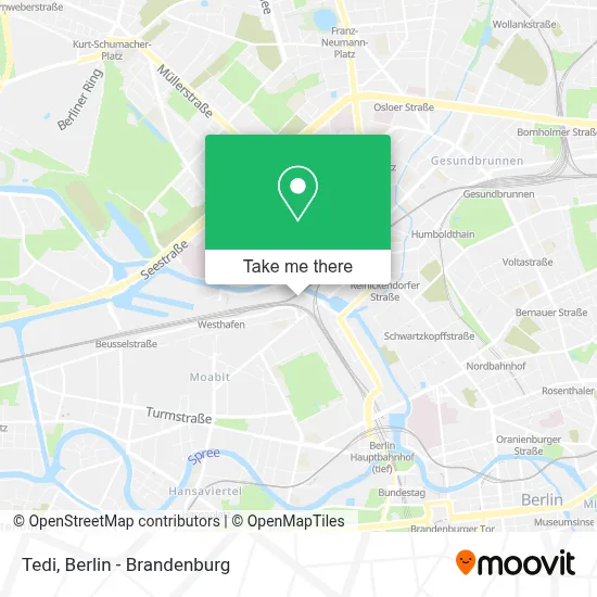 Tedi map