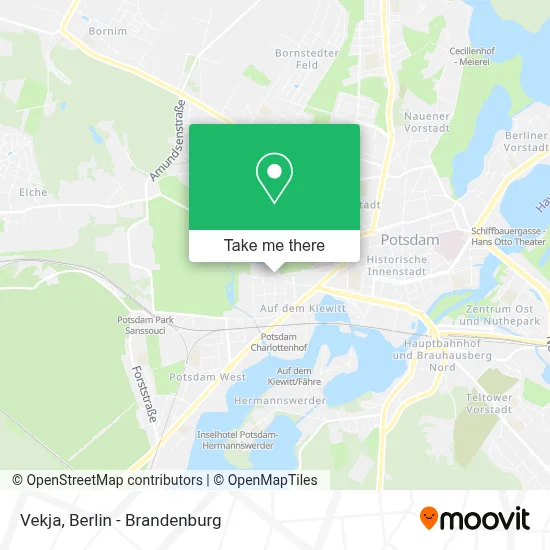 Vekja map