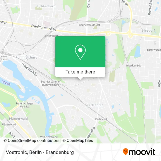 Vostronic map