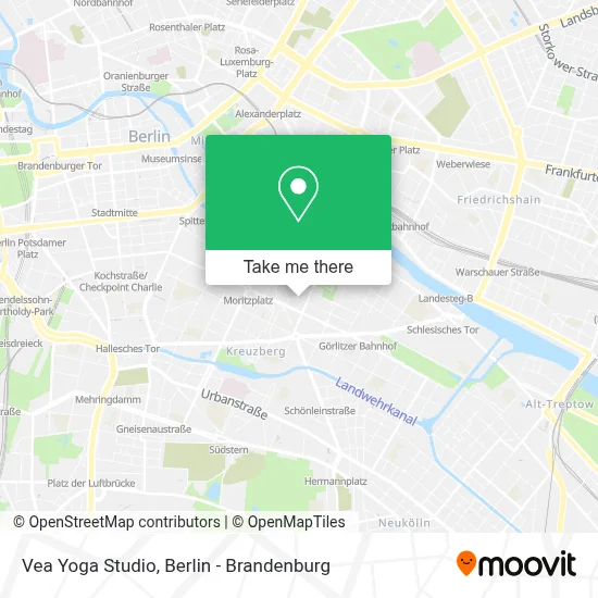 Vea Yoga Studio map