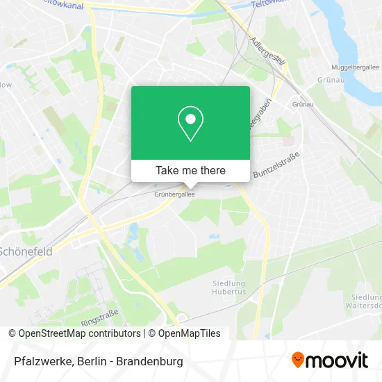 Pfalzwerke map