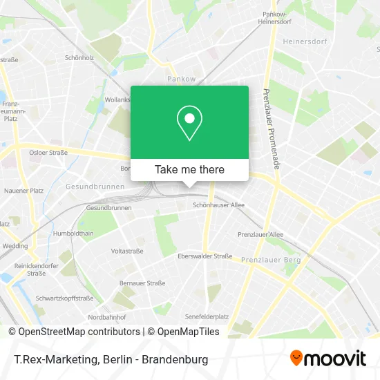 T.Rex-Marketing map