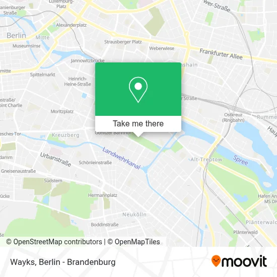 Wayks map