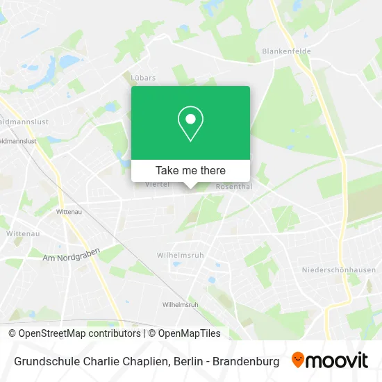 Grundschule Charlie Chaplien map