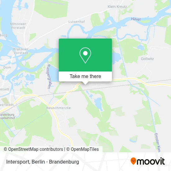 Intersport map
