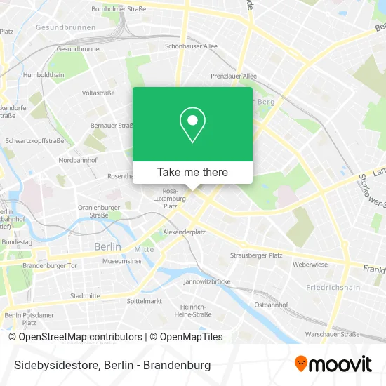 Sidebysidestore map