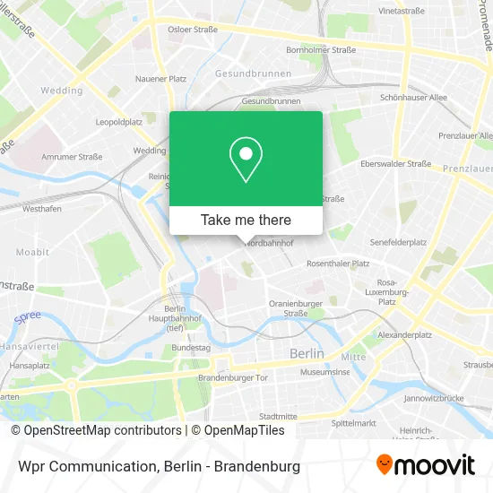 Wpr Communication map