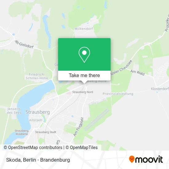 Skoda map