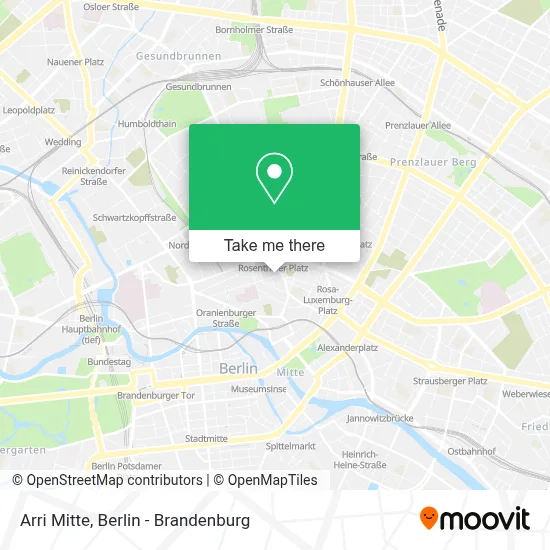 Arri Mitte map