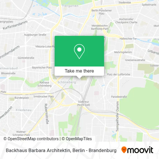 Backhaus Barbara Architektin map
