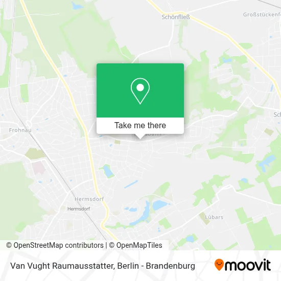 Van Vught Raumausstatter map
