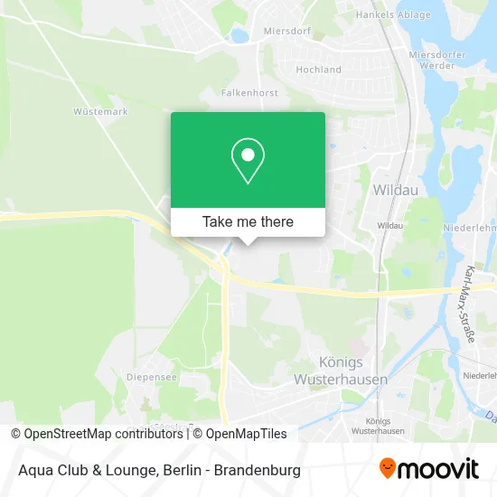 Aqua Club & Lounge map