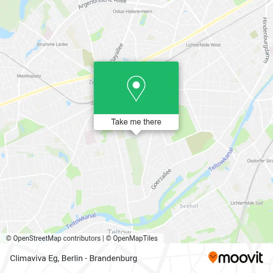 Climaviva Eg map