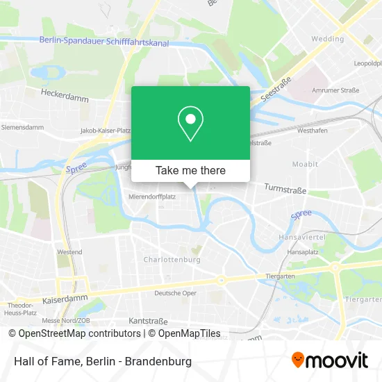 Hall Of Fame map