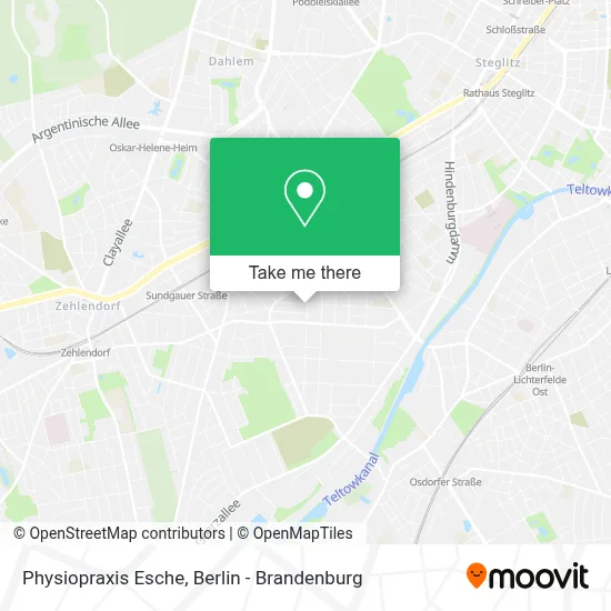 Physiopraxis Esche map