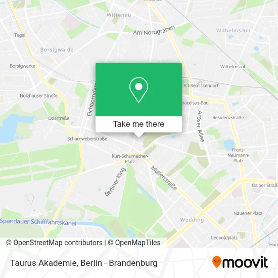Taurus Akademie map