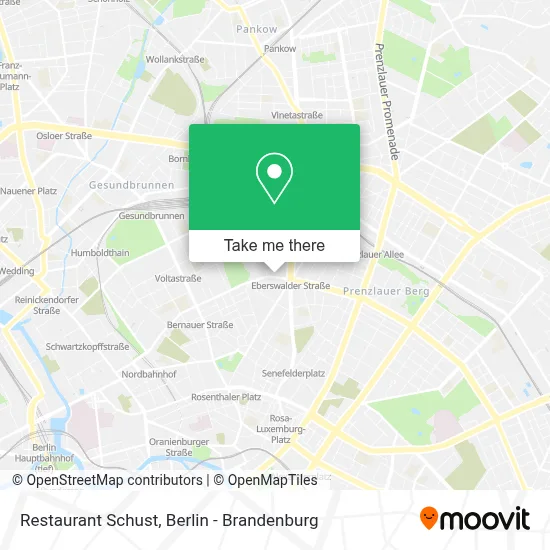 Restaurant Schust map