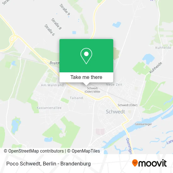 Poco Schwedt map