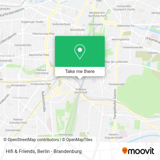 Hifi & Friends map