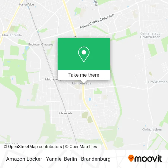 Amazon Locker - Yannie map