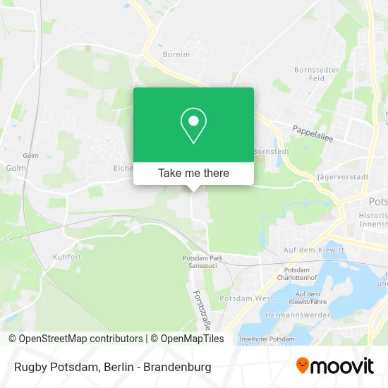 Rugby Potsdam map