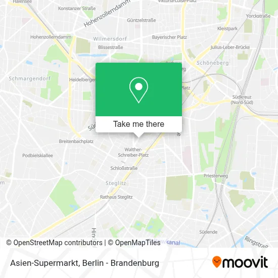 Asien-Supermarkt map