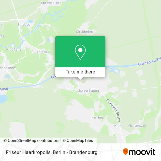 Friseur Haarkropolis map