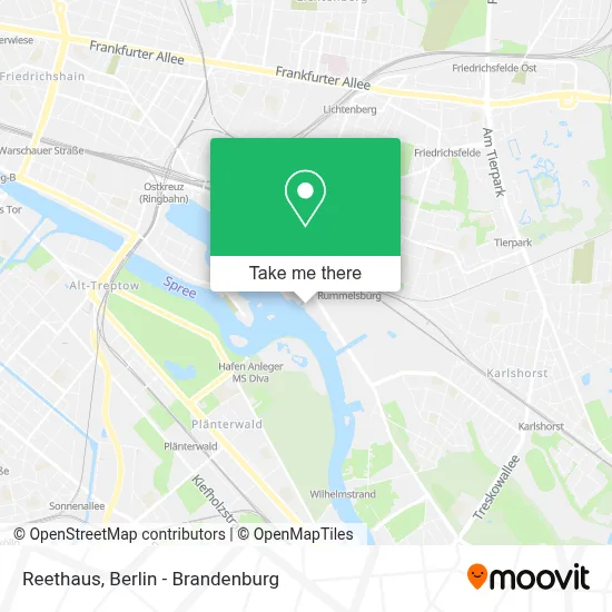 Reethaus map
